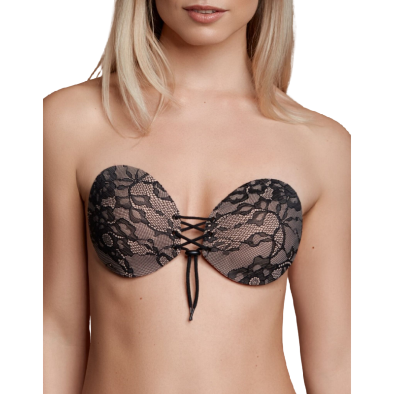 BYE-BRA - BRA ADHESIVE INTERLACED  EMBROIDERY CUP A
