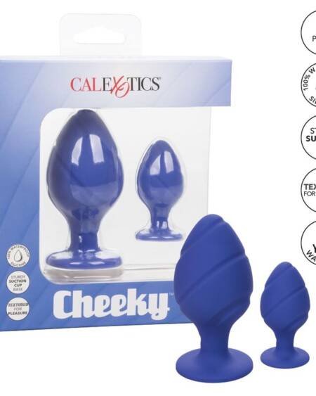 CALEXOTICS - CHEEKY BUTTPLUG PURPLE