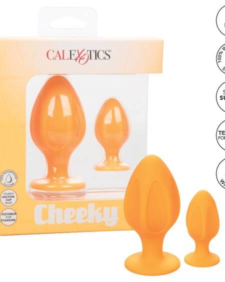 CALEXOTICS - CHEEKY BUTTPLUG ORANGE