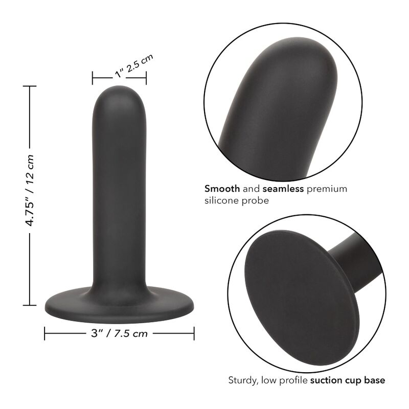 CALEXOTICS - BOUNDLESS DILDO 12 CM HARNESS COMPATIBLE SMOOTH - immagine 5