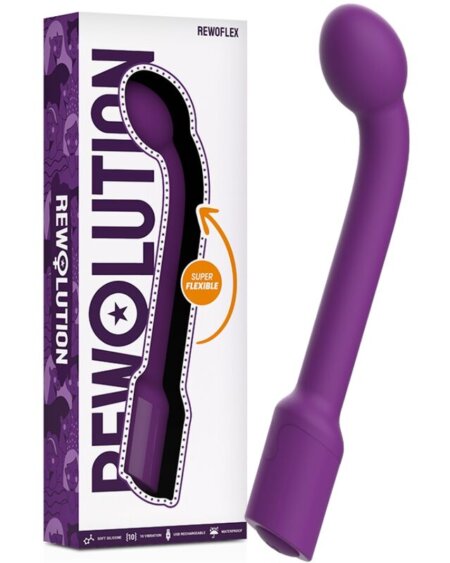 REWOLUTION - REWOFLEX FLEXIBLE G-POINT STIMULATOR VIBRATOR