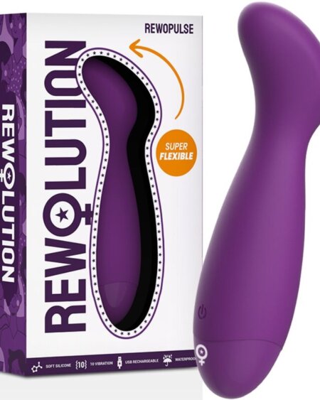 REWOLUTION - REWOPULSE FLEXIBLE VIBRATOR G-POINT STIMULATOR