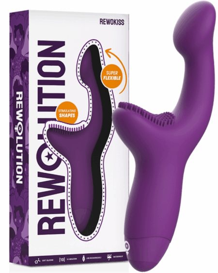 REWOLUTION - REWOKISS VIBRATOR POINT TO STIMULATOR