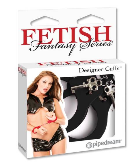 FETISH FANTASY SERIES - OFFICIAL HANDCUFFS BLACK