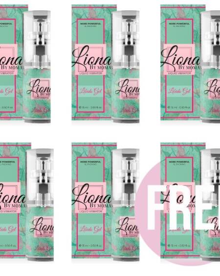 LIONA BY MOMA - LIQUID VIBRATOR LIBIDO GEL 15 ML 5+1 FREE
