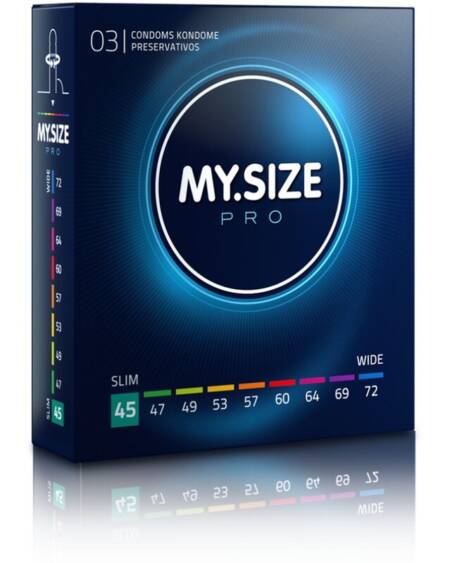 MY SIZE - PRO CONDOMS 45 MM 3 UNITS