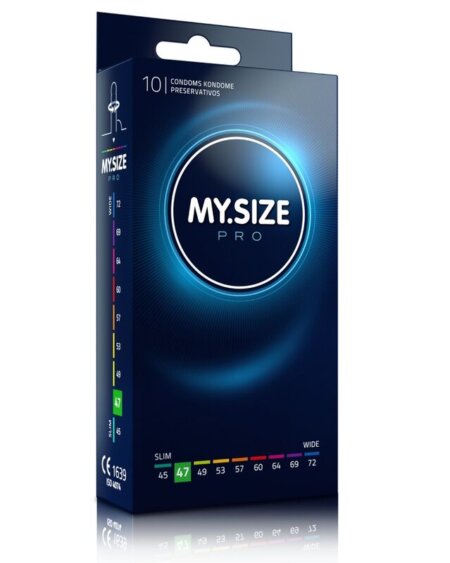 MY SIZE - PRO CONDOMS 47 MM 10 UNITS