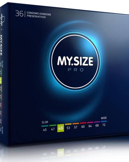 MY SIZE - PRO CONDOMS 49 MM 36 UNITS