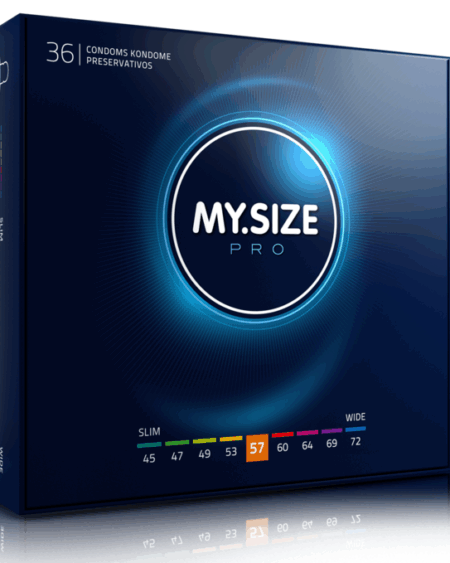 MY SIZE - PRO CONDOMS 57 MM 36 UNITS