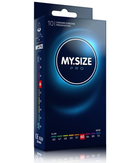 MY SIZE - PRO CONDOMS 60 MM 10 UNITS