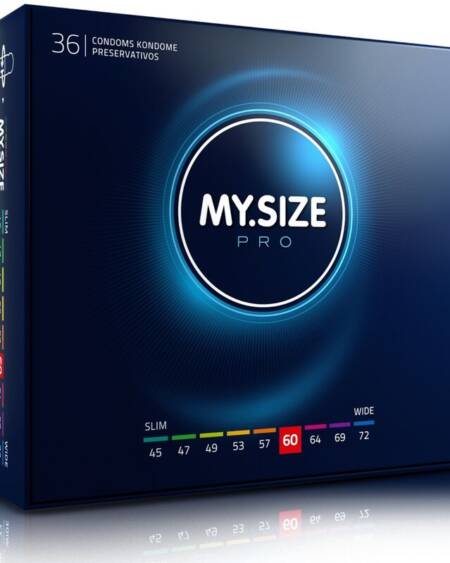 MY SIZE - PRO CONDOMS 60 MM 36 UNITS