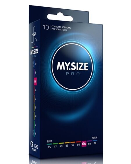 MY SIZE - PRO CONDOMS 64 MM 10 UNITS