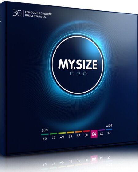 MY SIZE - PRO CONDOMS 64 MM 36 UNITS