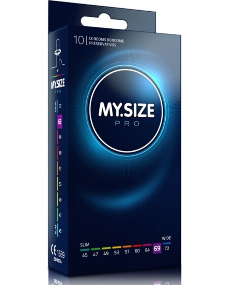 MY SIZE - PRO CONDOMS 69 MM 10 UNITS