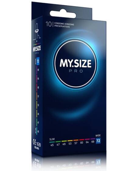 MY SIZE - PRO CONDOMS 72 MM 10 UNITS