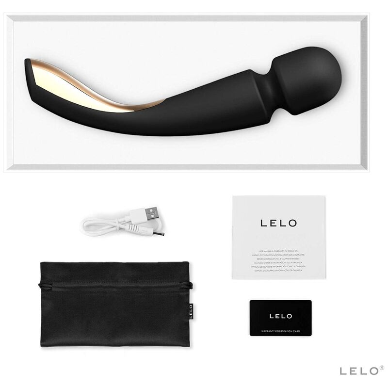 LELO - SMART MEDIUM WAND 2 BLACK MASSAGER - Image 5