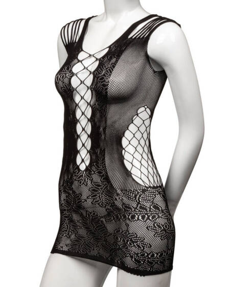 CALEXOTICS - PEEK-A-BOO MINI DRESS PLUS SIZE