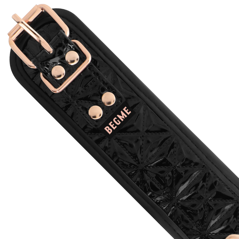 BEGME - BLACK EDITION COLLAR WITH NIPPLE CLAMPS WITH NEOPRENE LINING - Image 5