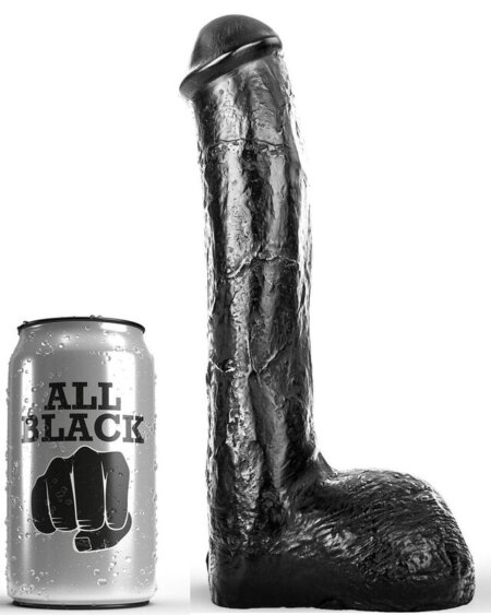 ALL BLACK - PENE REALISTIC ANAL 23 CM