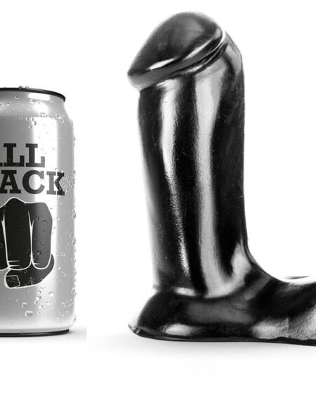 ALL BLACK - DILDO REALISTIC 14 CM