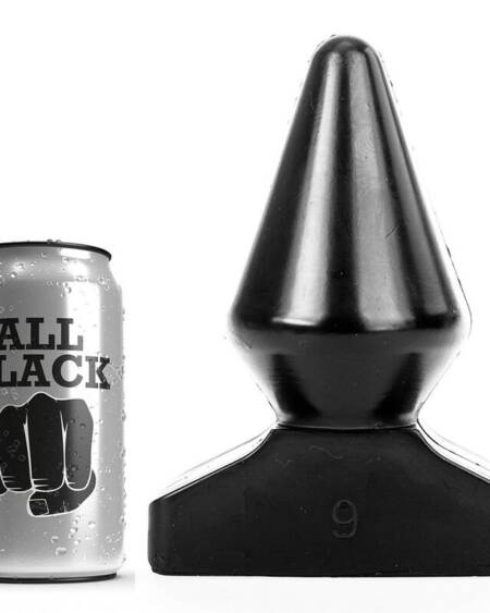 ALL BLACK - ANAL PLUG 18,5 CM