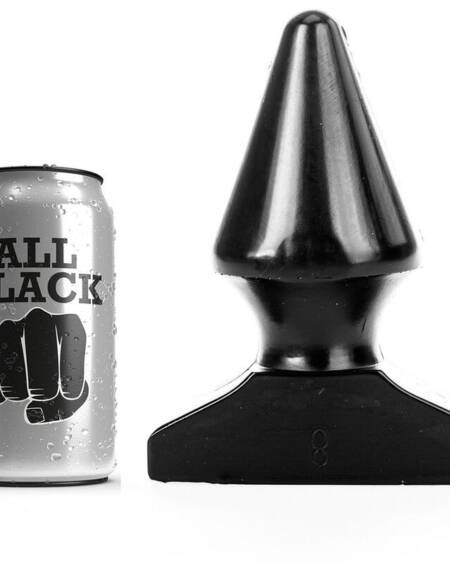 ALL BLACK - ANAL PLUG 17 CM