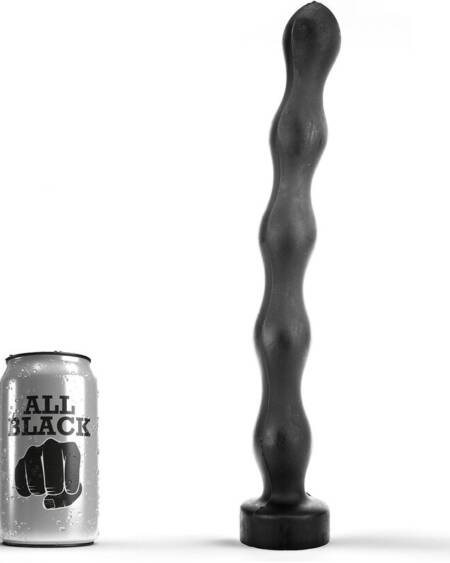 ALL BLACK - ANAL PLUG BALL 32 CM