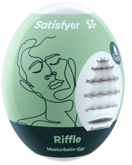 SATISFYER - RIFFLE MASTURBATOR EGG