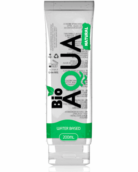 BIOAQUA - LUBRICANT NATURAL INGREDIENTS WATER BASED 200 ML