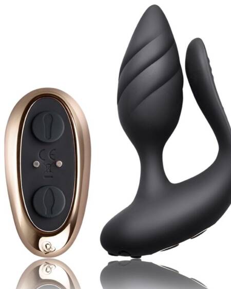 ROCKS-OFF - COCKTAIL PLUG REMOTE CONTROL - BLACK