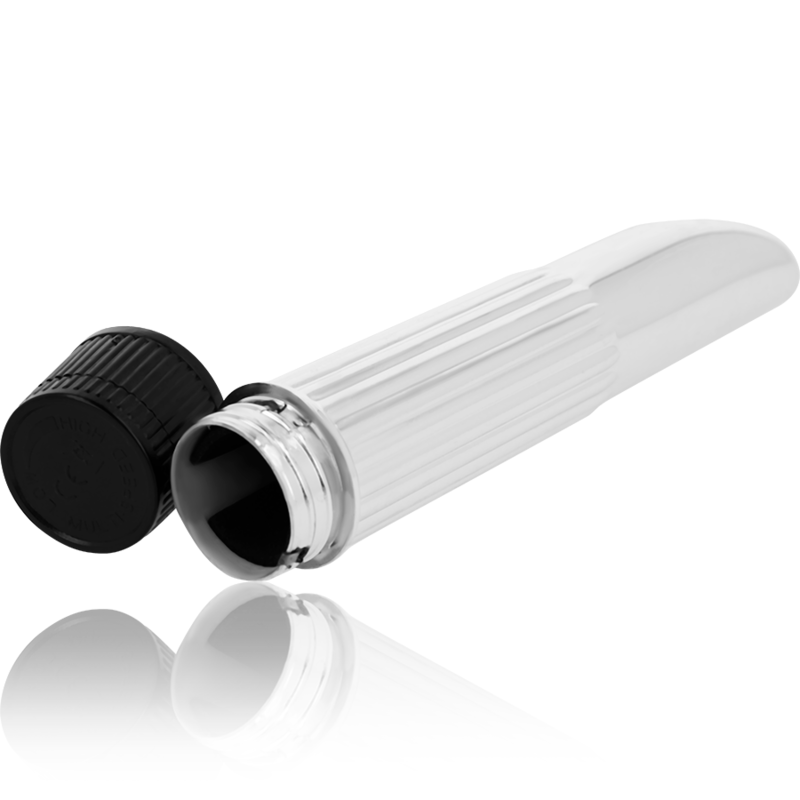 OHMAMA - MINI VIBRATOR SILVER 13.5 CM - Image 3