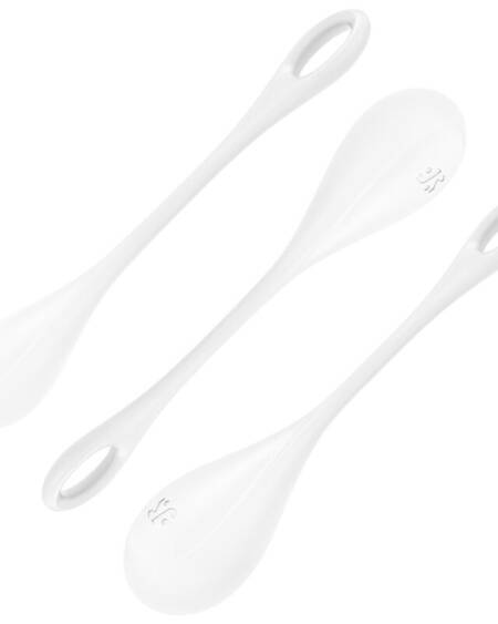 SATISFYER - YONI POWER 1 TRAINING SET WHITE