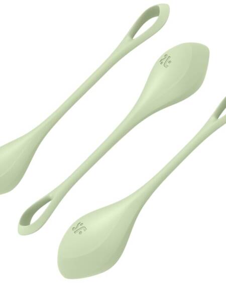 SATISFYER - YONI POWER 2 TRAINING SET GREEN