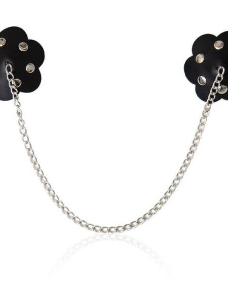 OHMAMA FETISH - PETAL NIPPLE SHIELD WITH CHAIN