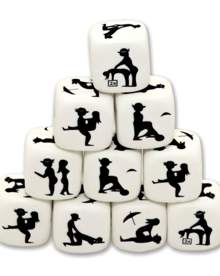 DIABLO PICANTE - WHITE POSING DICE