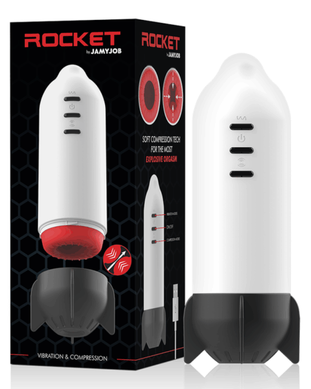 JAMYJOB - ROCKET MASTURBATOR SOFT COMPRESSION TECH AND VIBRATION