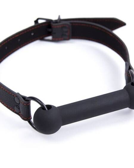 OHMAMA FETISH - BONE GAG WITH PU STRAP