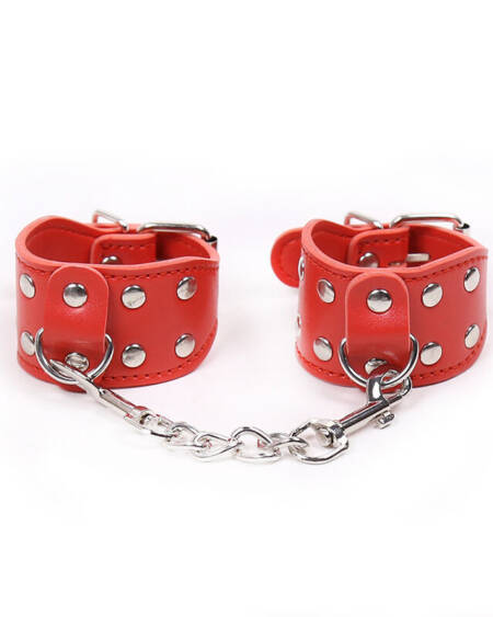 OHMAMA FETISH - ADJUSTABLE HANDCUFFS WITH METAL CHAIN