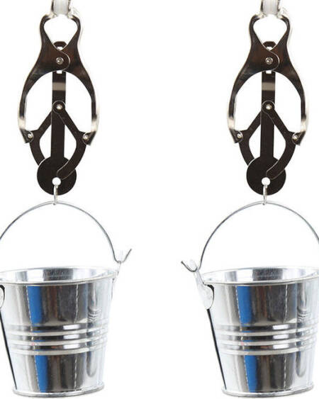 OHMAMA FETISH NIPPLE CLAMPS WITH BUCKETS