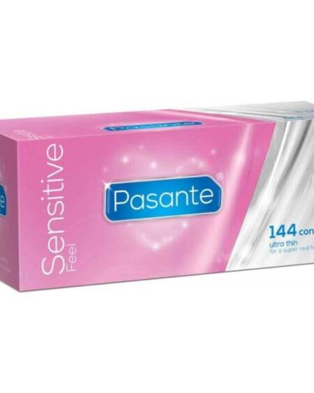 PASANTE - SENSITIVE ULTRAFINE CONDOMS 144 UNITS