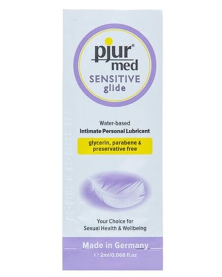 PJUR - MED SENSITIVE GLIDE WATER BASED LUBRICANT 2 ML