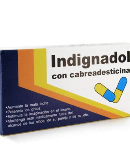 DIABLO GOLOSO - INDIGNADOL MEDICATION BOX