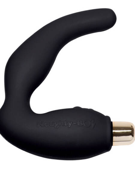 ROCKS-OFF - NAUGHTY-BOY MALE G-SPOT MASSAGER 7 V BLACK