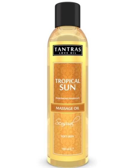 INTIMATELINE - TANTRAS LOVE OIL TROPICAL SUN MASSAGE OIL 150 ML