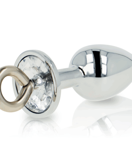 OHMAMA FETISH METAL BUTT PLUG WITH RING