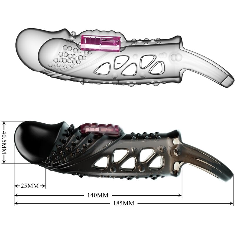 PRETTY LOVE - CECELIA BLACK PENIS SHEATH - Image 4