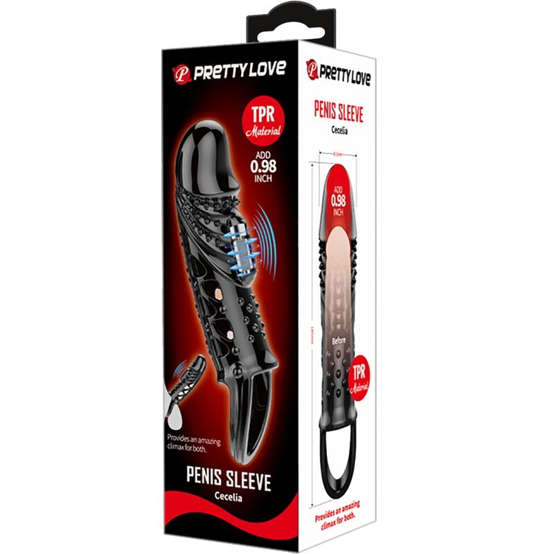 PRETTY LOVE - CECELIA BLACK PENIS SHEATH - Image 5