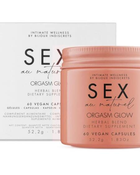BIJOUX - ORGASM GLOW FOOD SUPPLEMENT 60 CAPSULES