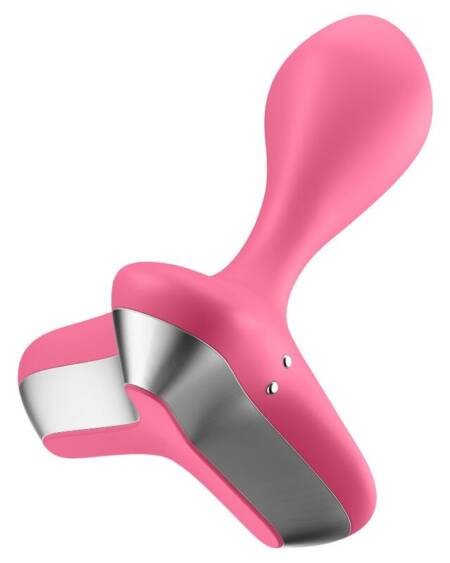SATISFYER - GAME CHANGER PLUG VIBRATOR PINK