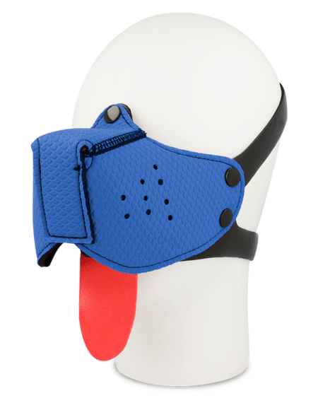 OHMAMA FETISH DOG MUZZLE - BLUE
